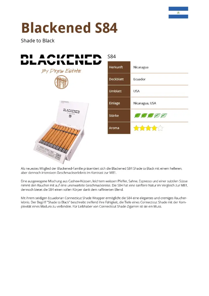 Blackened S84