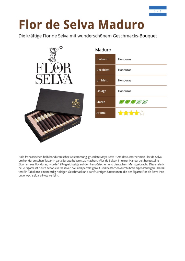 Flor de Selva Maduro