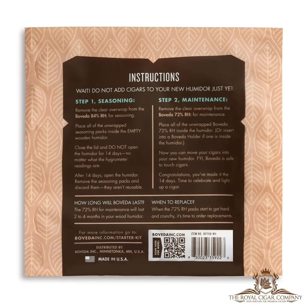Boveda Humidor Starter Kit