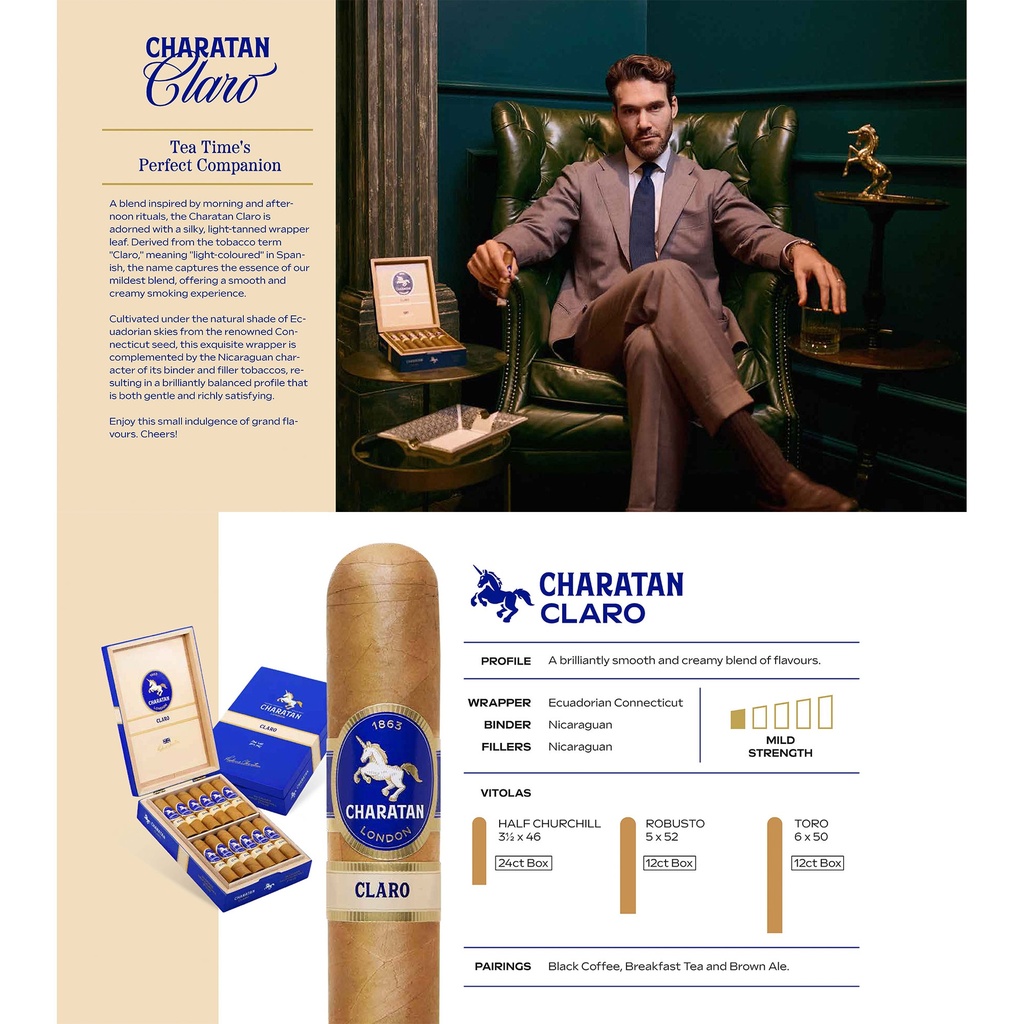 Charatan Claro
