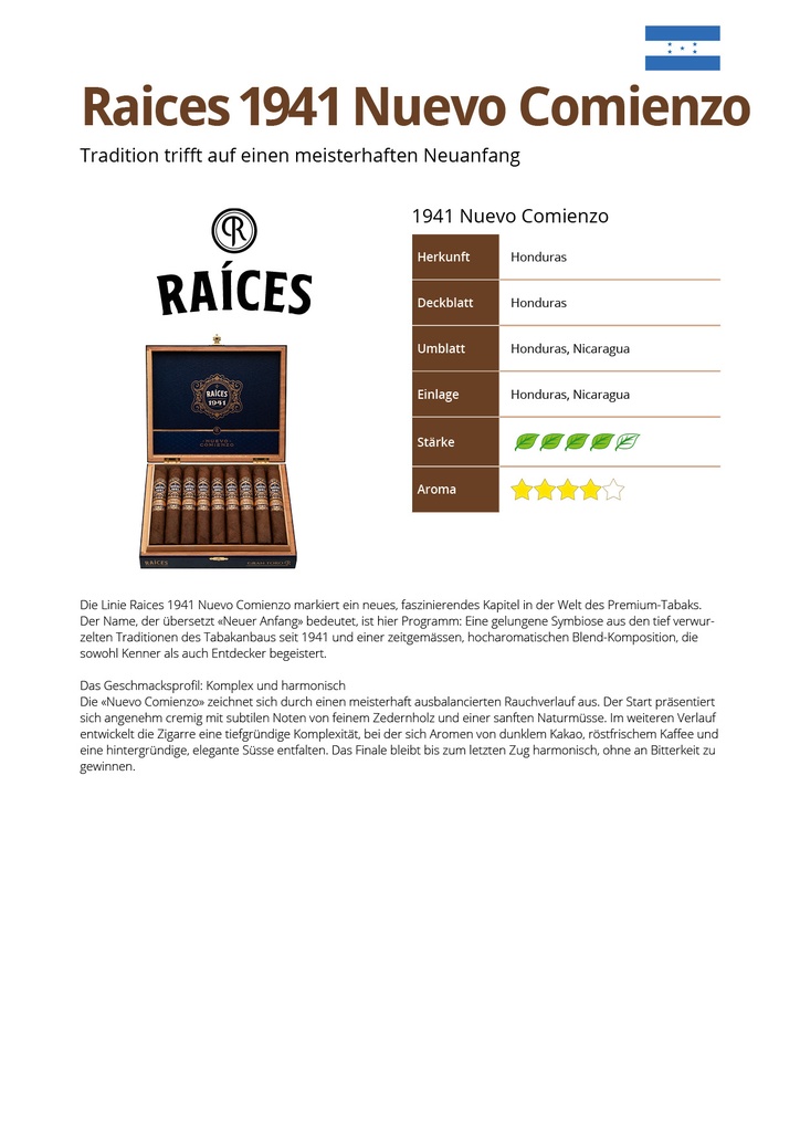 Raices 1941 Nuevo Comienzo