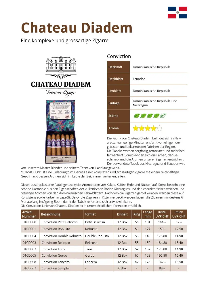 Chateau Diadem Conviction 