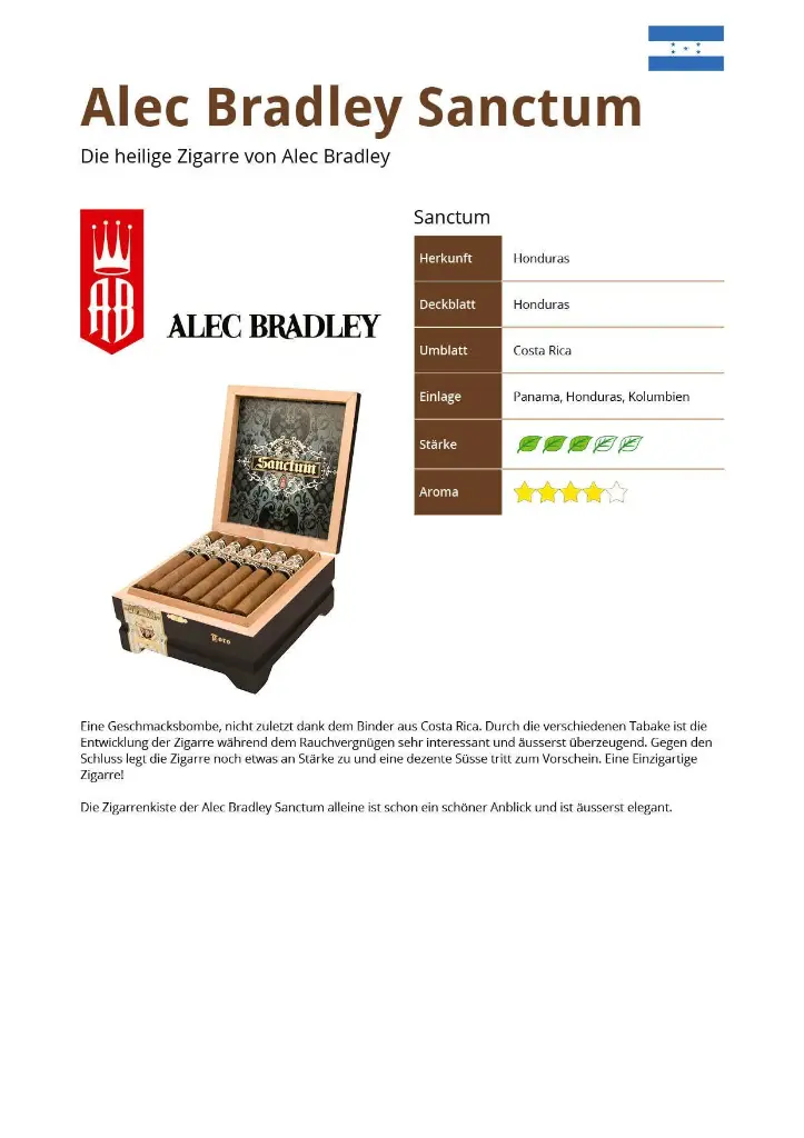 Alec Bradley Sanctum