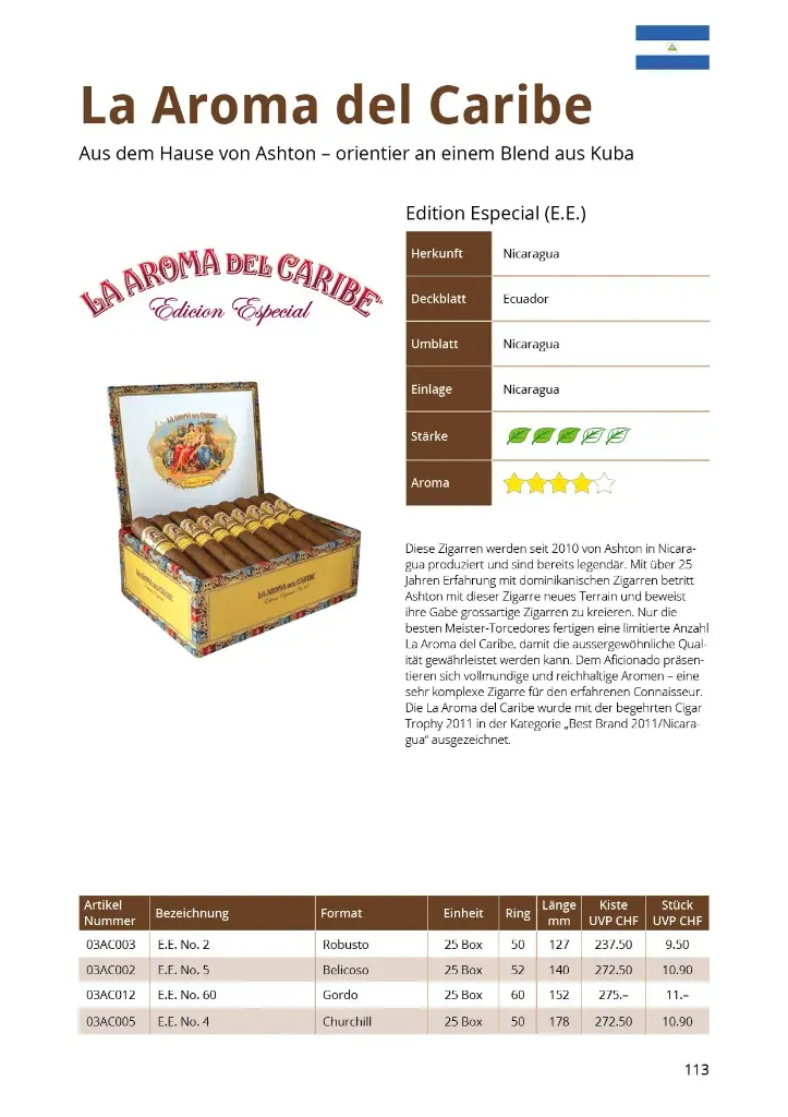 La Aroma del Caribe Edition Especial