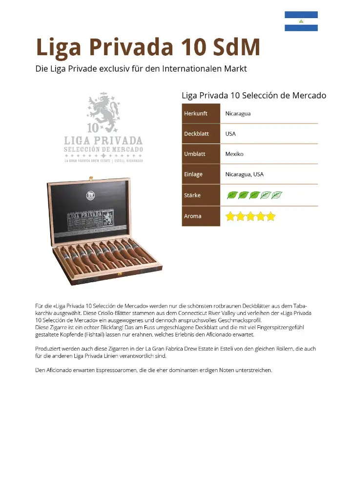 Liga Privada 10 Selección de Mercado