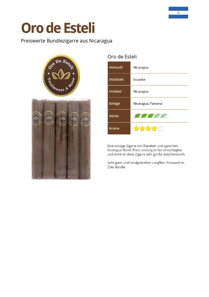 Oro de Esteli