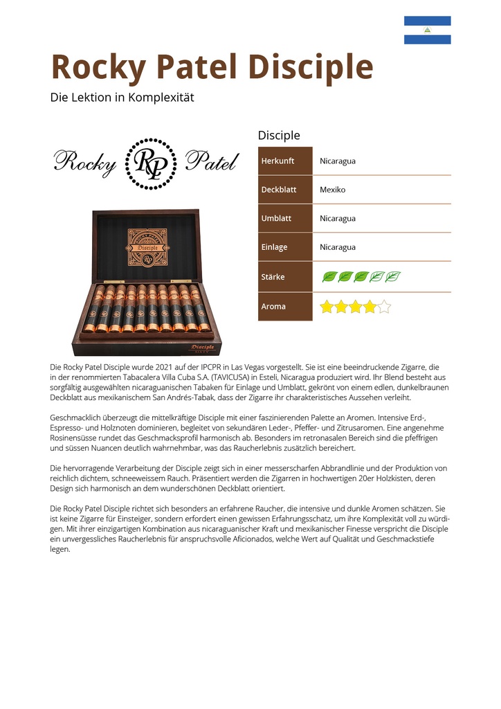 Rocky Patel Disciple