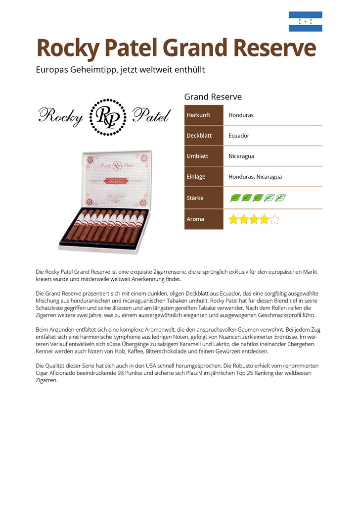 Rocky Patel Grand Reserve