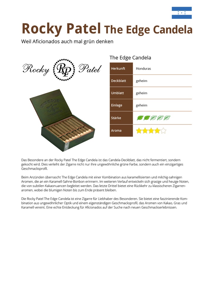 Rocky Patel The Edge Candela