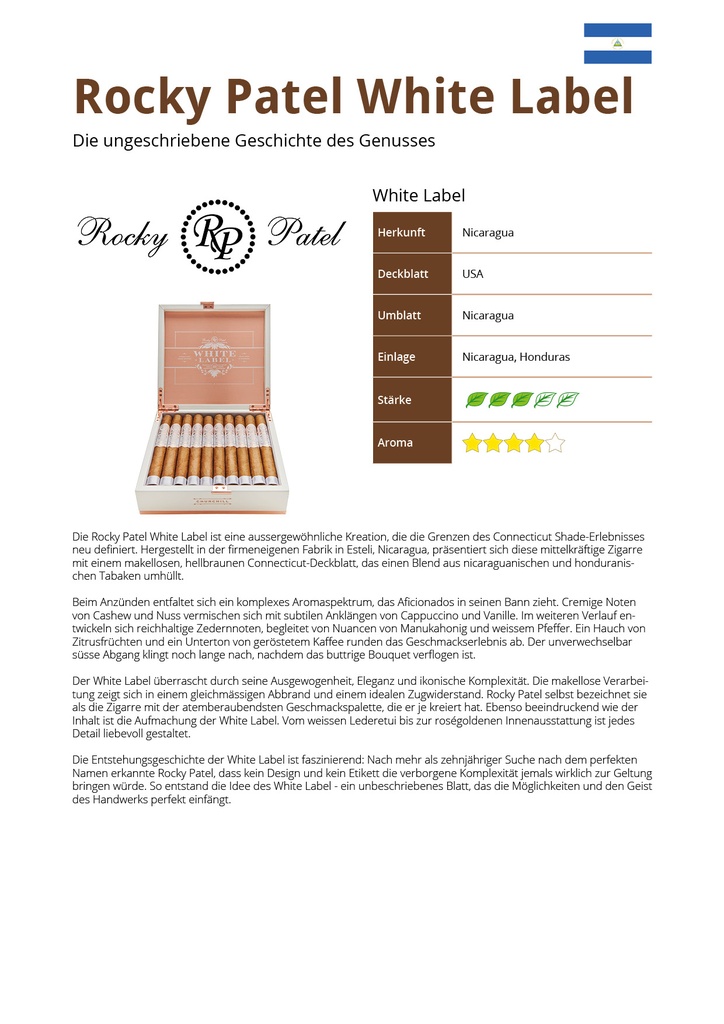 Rocky Patel White Label