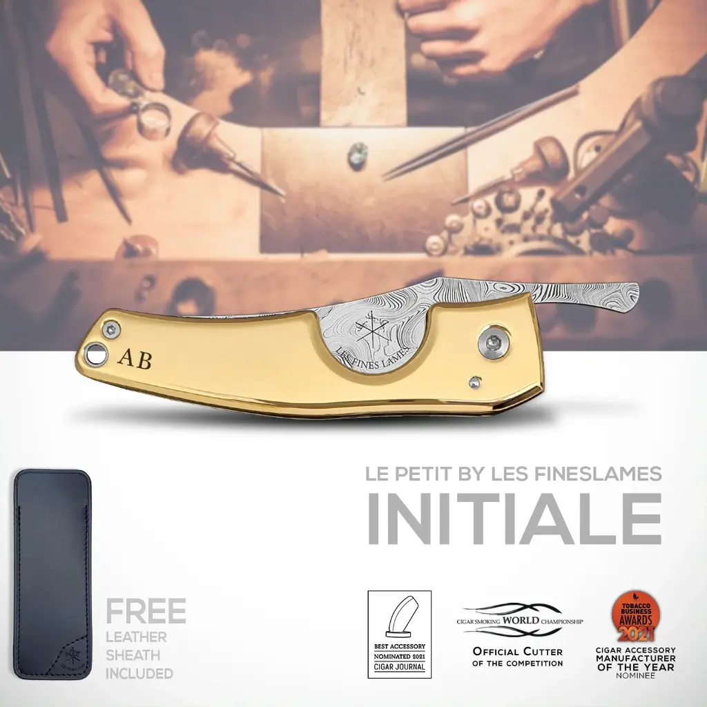 Les Fines Lames LE PETIT Initiale Gold