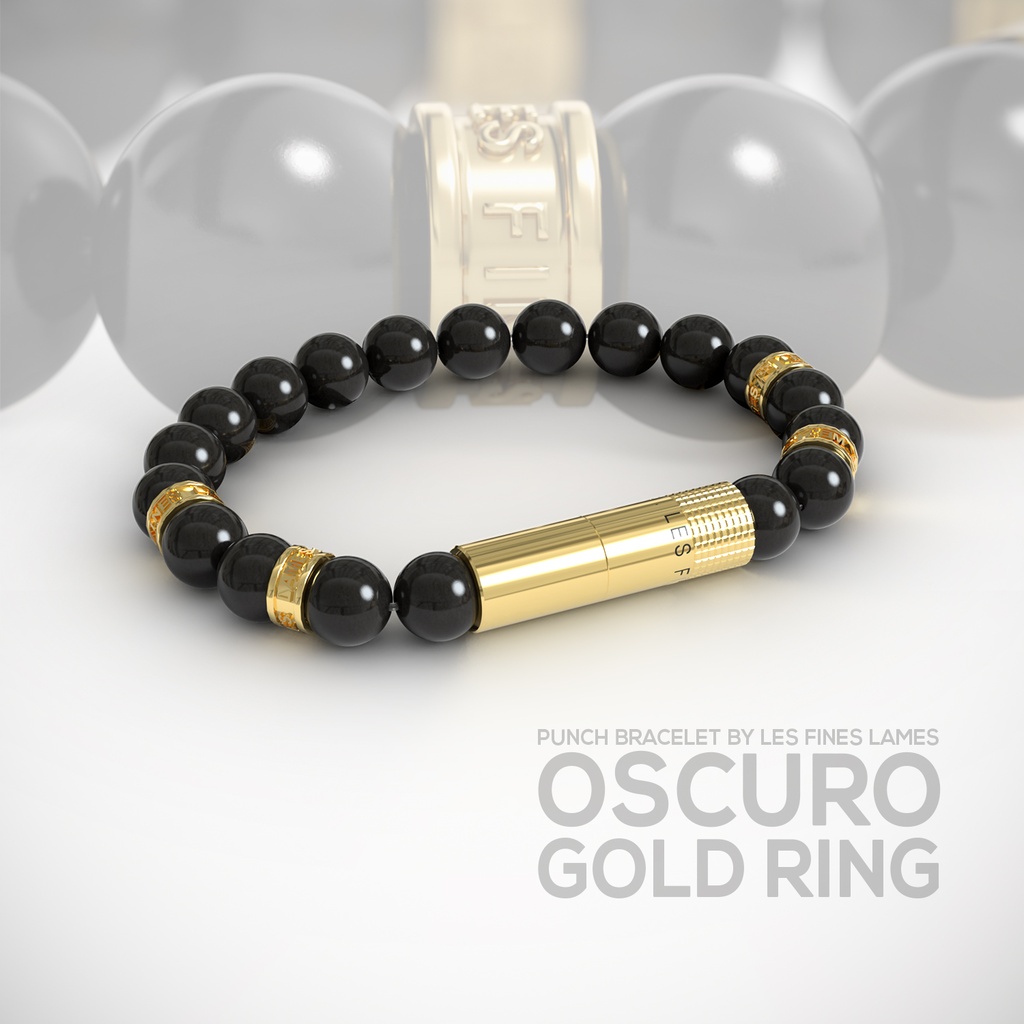 Les Fines Lames Punch Bracelet Elastique